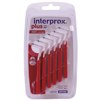 Interprox Plus ragers mini conical rood 2-4 mm - 6st