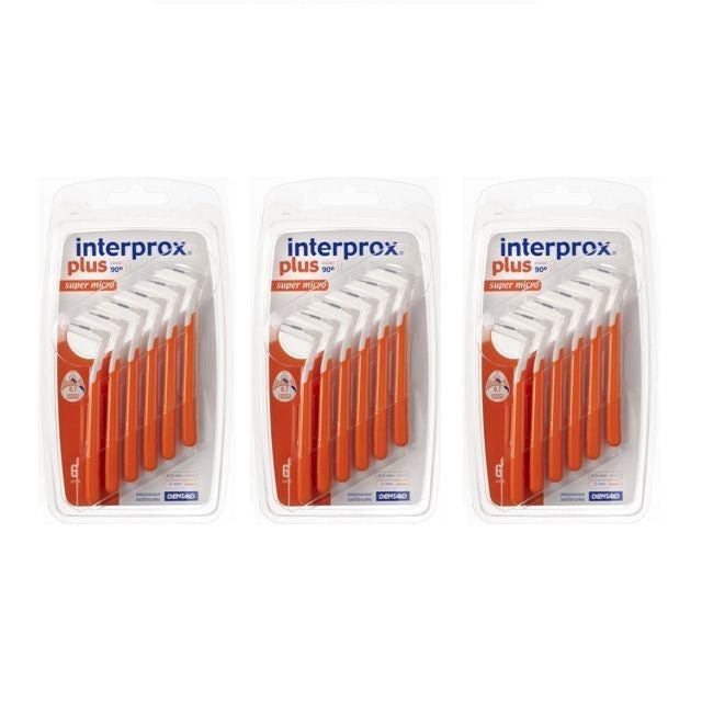 Interprox Plus ragers super micro oranje 2 mm - Voordeel 3 x 6st