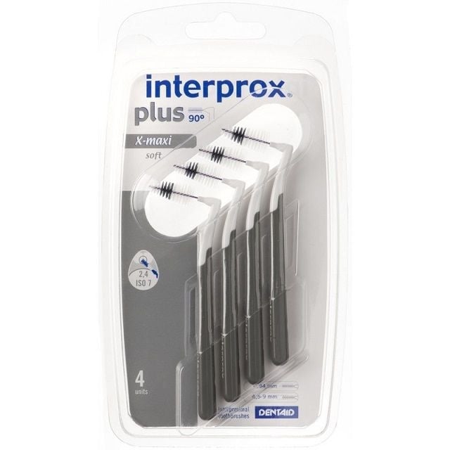Interprox Plus ragers X maxi grijs 4,5-9 mm - 4st