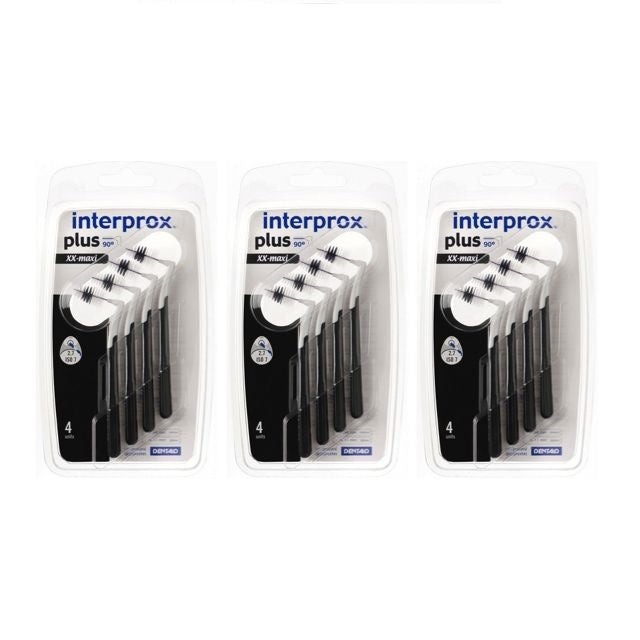Interprox Plus ragers XX maxi zwart 6-11 mm - Voordeel 3 x 4st