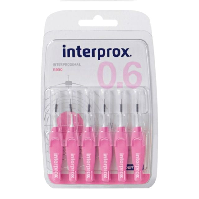 Interprox premium ragers nano roze 1,9 mm - 6st