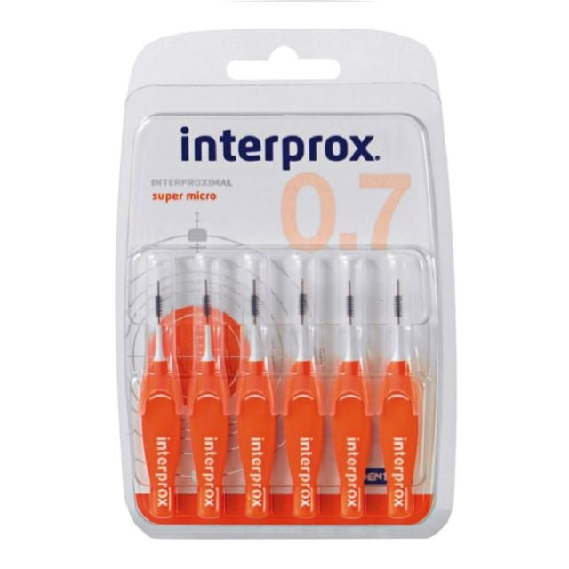 Interprox premium ragers super micro oranje 2 mm - 6st