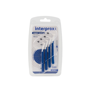 Interprox Plus ragers super conical donkerblauw PHD 2,0 - 4st