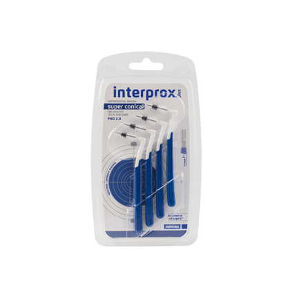 Interprox Plus ragers super conical donkerblauw PHD 2,0 - 4st