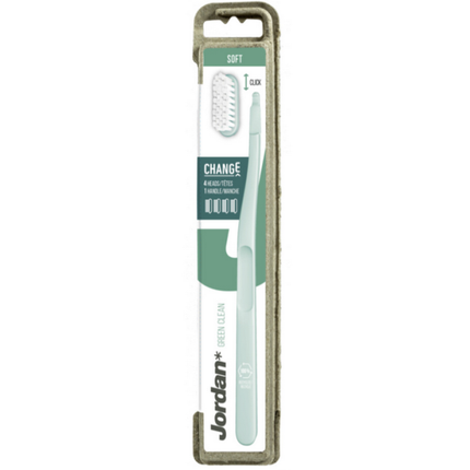 Jordan Green clean Change Tandenborstel soft - 4st