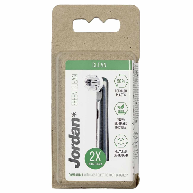 Jordan Green clean Opzetborstels - 2st