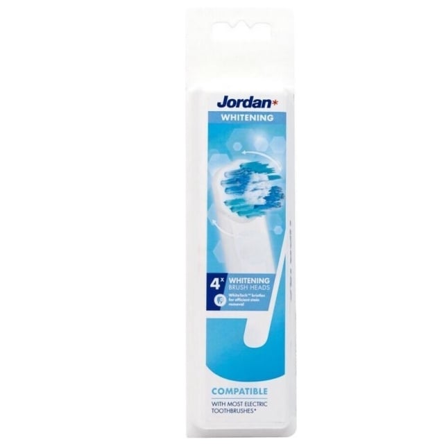 Jordan White Opzetborstels - 4st