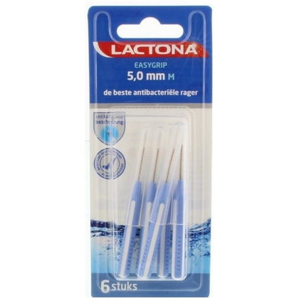 Lactona Easygrip M 5mm blauw - 6st