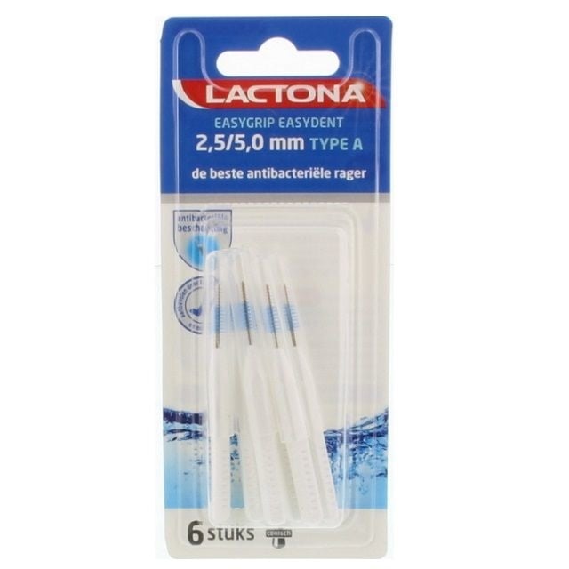 Lactona Easygrip type A 2,5-5mm wit - 6st