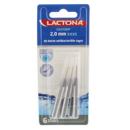 Lactona Easygrip XXXS 2mm grijs - 6st