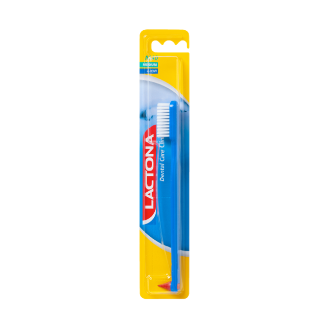 Lactona tandenborstel M40 medium nylon - 1st
