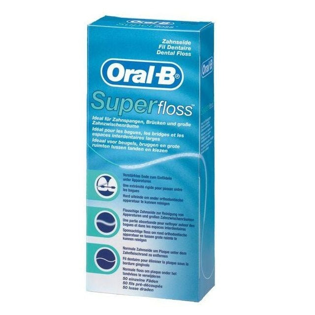 Oral B Super floss - 50st