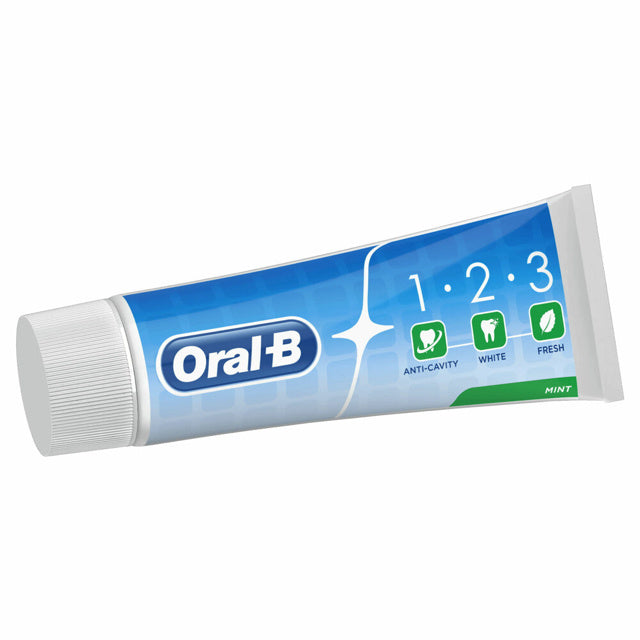 Oral B Tandpasta 1-2-3 Mint - 75 ml