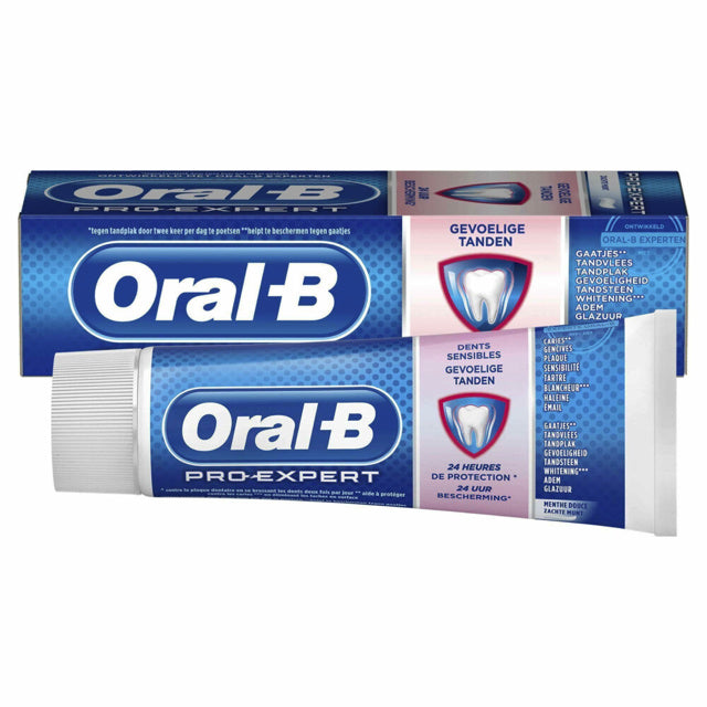 Oral B Tandpasta Pro Expert gevoelige tanden & whitening - 75ml
