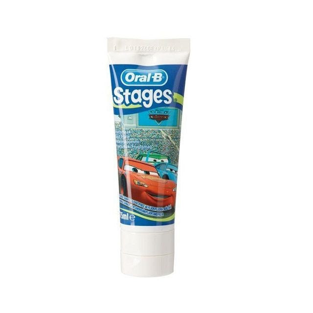 Oral B Tandpasta stage 0-5 jaar Cars - 75ml