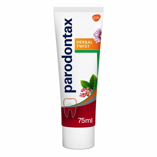 Parodontax Tandpasta Herbal Twist Ginger & Mint - 75ml