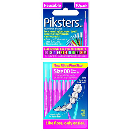 Piksters Ragers Maat 00 Roze 1,5 mm - 10st