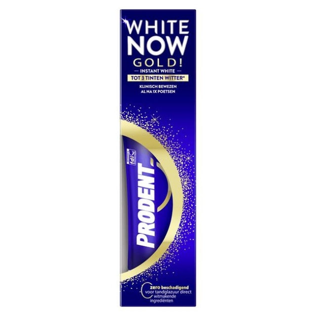 Prodent White now Gold Tandpasta - 75ml