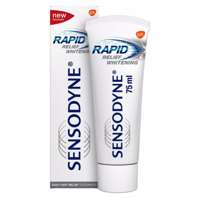 Sensodyne Tandpasta rapid relief whitening - 75ml