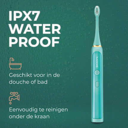 SMOOVV Sense elektrische tandenborstel ocean green - 1st