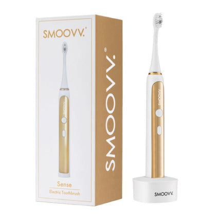 SMOOVV Sense elektrische tandenborstel white and gold - 1st