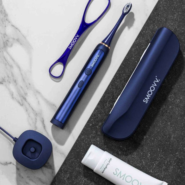 SMOOVV Sense opzetborstel midnight blue - 1st