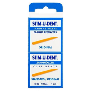 Stimudent Tandenstokers regular - 4 x 25st