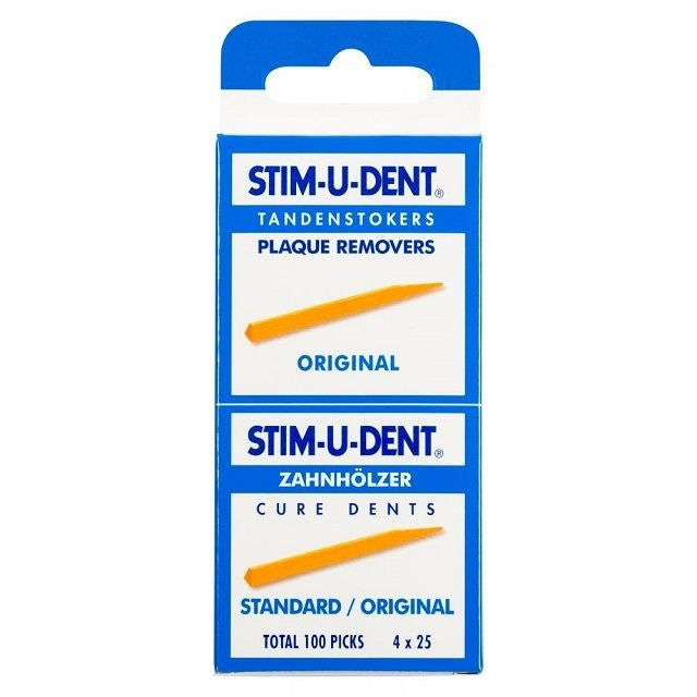 Stimudent Tandenstokers regular - 4 x 25st