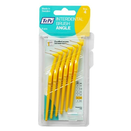 TePe Angle geel 0,7 mm rager - 6st