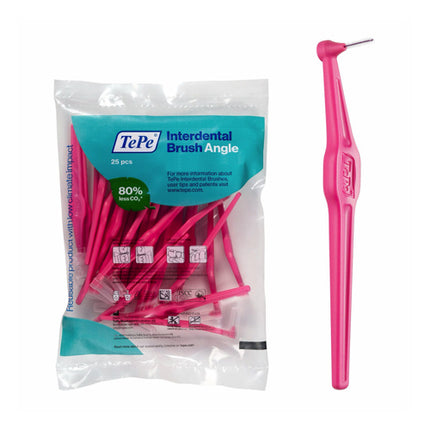 TePe Angle Interdentale ragers origineel roze 0,4mm - 25st