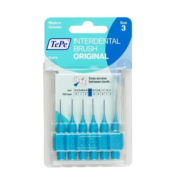 TePe Interdentale ragers origineel blauw 0,6mm - 6st