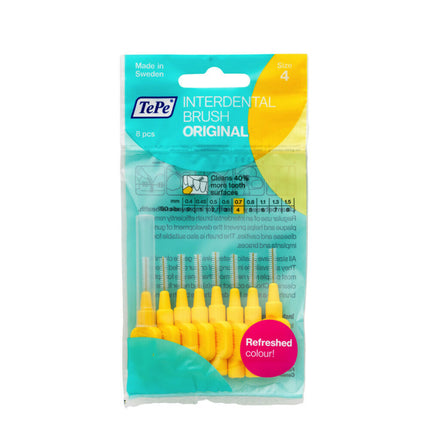 TePe Interdentale ragers origineel geel 0,7mm - 8st
