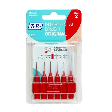 TePe Interdentale ragers origineel rood 0,5mm - 6st