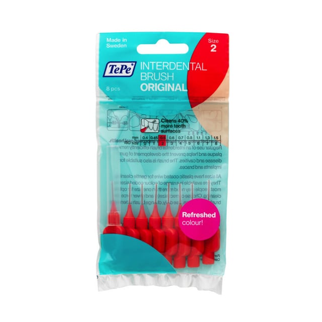 TePe Interdentale ragers origineel rood 0,5mm - 8st
