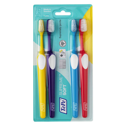 TePe Supreme tandenborstel soft- 4st