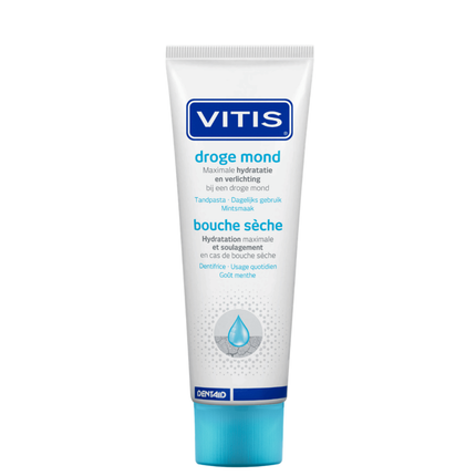Vitis Droge Mond Tandpasta - 75ml