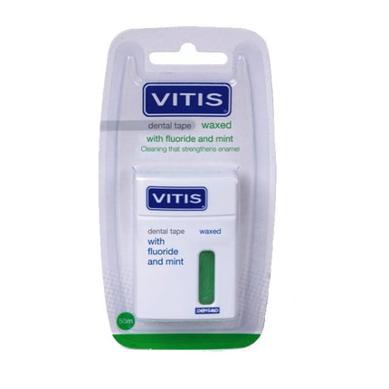 Vitis Floss Tape Waxed Groen - 1st