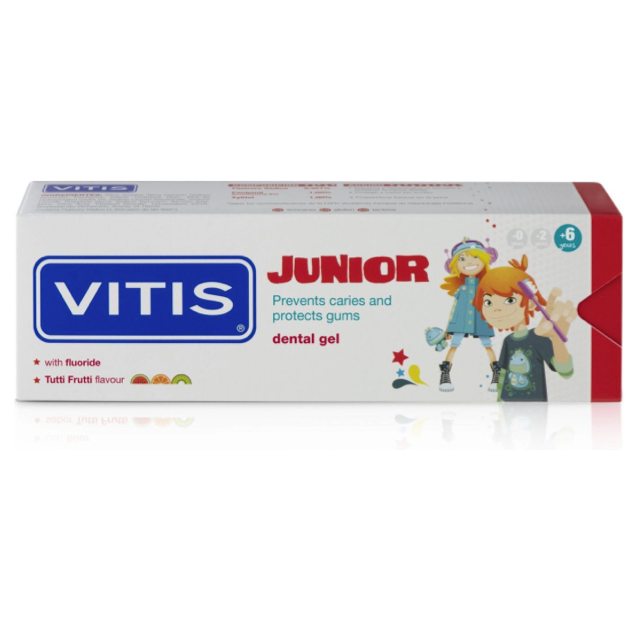 Vitis Junior Tandpasta Gel - 75ml