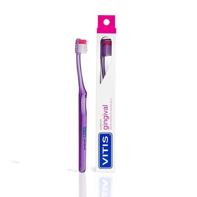 Vitis Tandenborstel Gingival - 1st + Gratis Vitis Gingival Tandpasta Mini