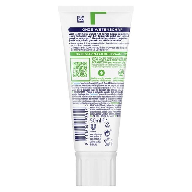 Zendium Tandpasta junior 5-12 jaar - 50ml