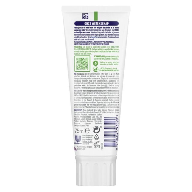 Zendium Tandpasta sensitive - 75ml